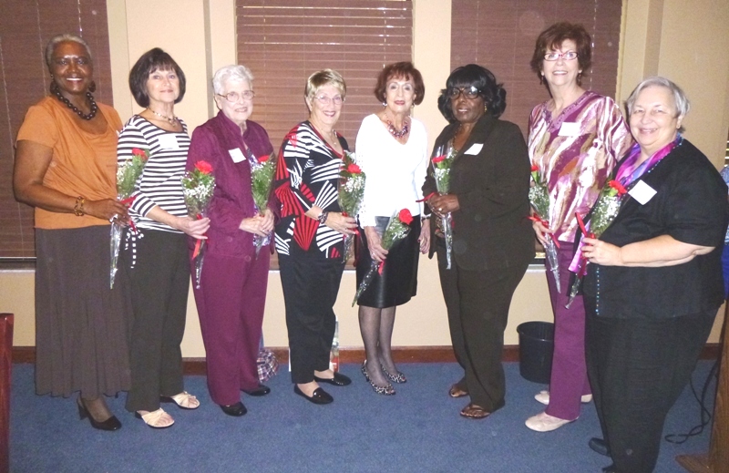November 2013 Birthdays: Maxine Lee, Flo Lacalamita, Irma Rosenzweig, Wendy Hollis, Ann Guerriero, Alma Mathews, Jeannie Lepane, and JoAnn Anderson